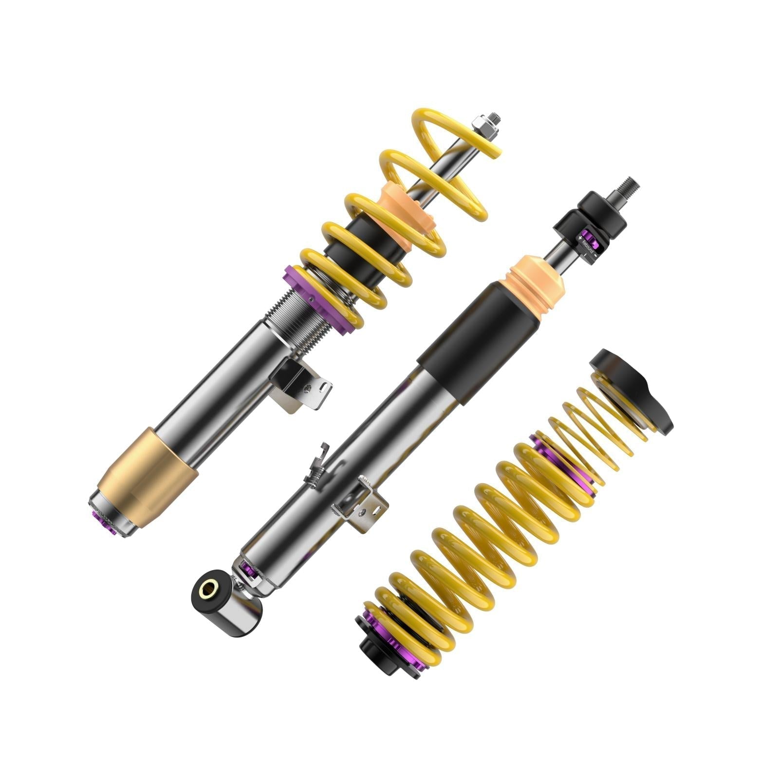 KW coilover kit V3 inox (incl. decommissioning for electric damper) for BMW M2 G87 