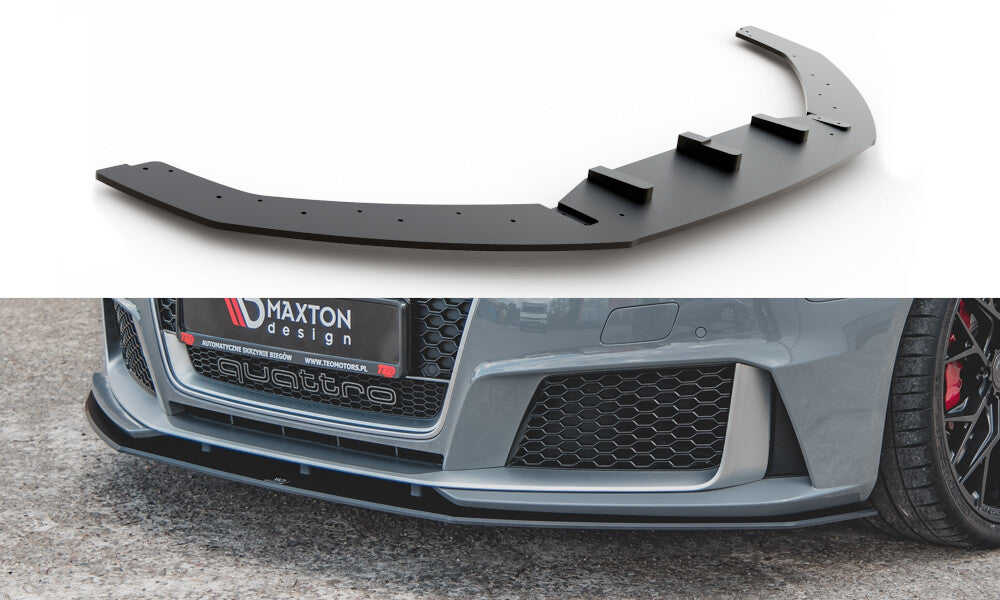 Street Pro Cup Spoilerlippe Front Ansatz für Audi RS3 8V Sportback