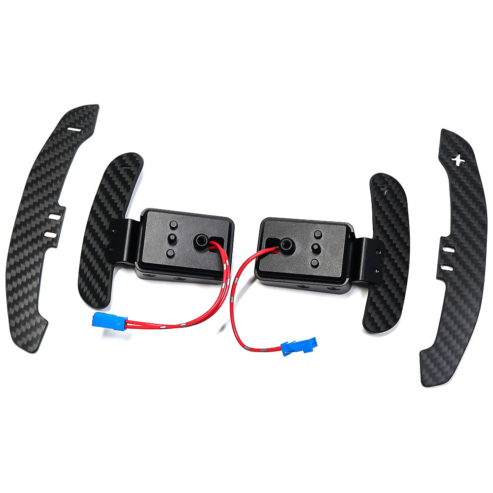 Magnetic carbon shift paddles for VW Golf 7 GTI