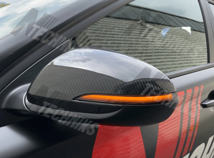 Full carbon mirror caps for Hyundai I30N