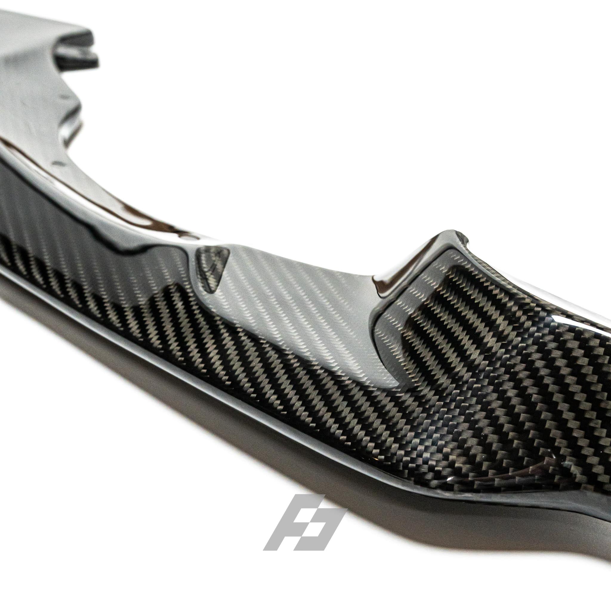 CS Style Carbon Front Lip ABS for BMW M3/M4 (F80/F82/F83) 