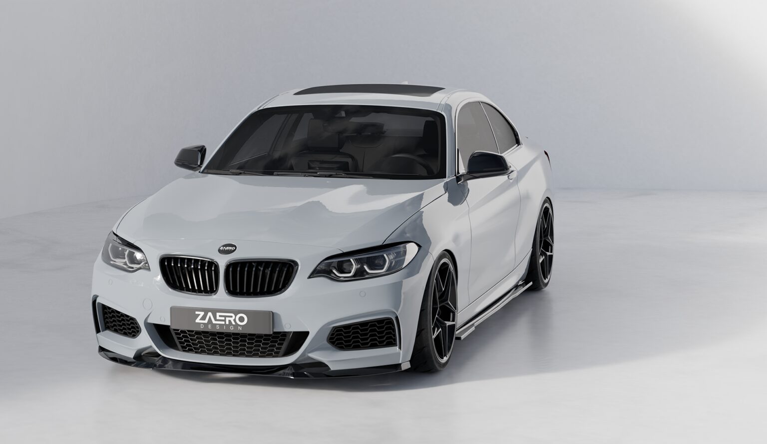 EVO-1 SIDE SKIRTS FOR BMW 2 SERIES F22 COUPE (218I TO M235 / M240)