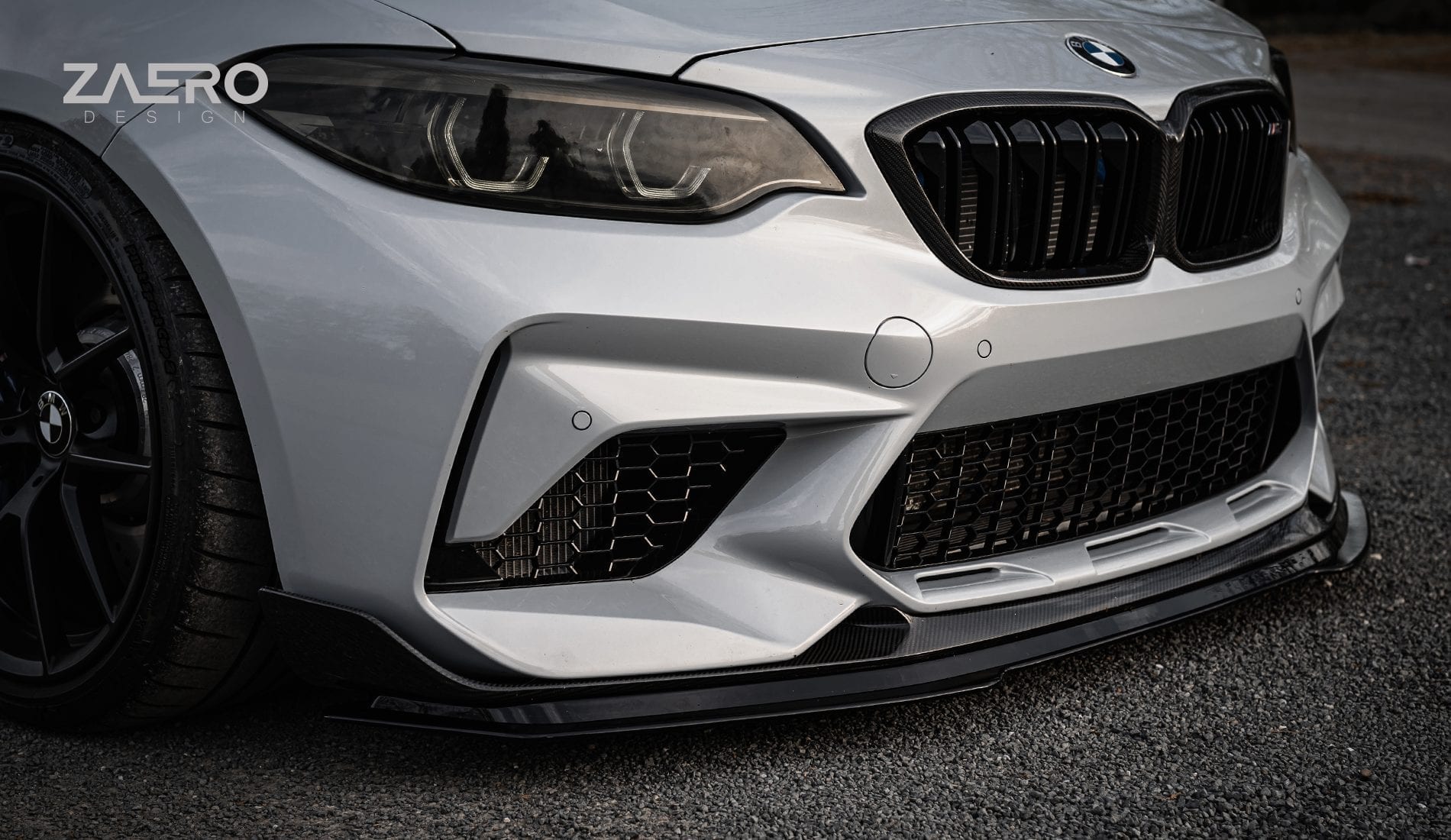 EVO-R FRONT SPOILER ADD-ON FOR BMW M2 F87 COMPETITION
