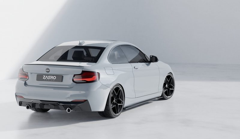 EVO-1 SIDE SKIRTS FOR BMW 2 SERIES F22 COUPE (218I TO M235 / M240)
