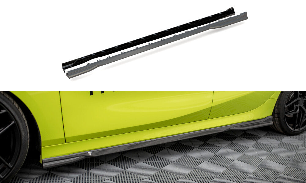 Carbon side skirts for BMW 1 Series F40 M-Package/ M135i 