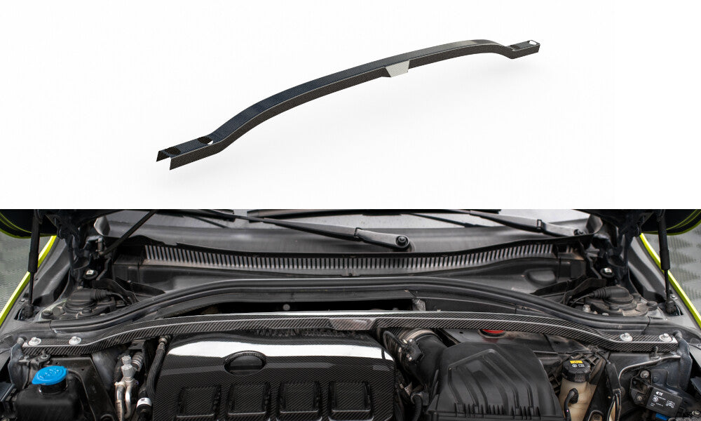 Carbon strut brace cover for BMW 1 Series F40 M135i 