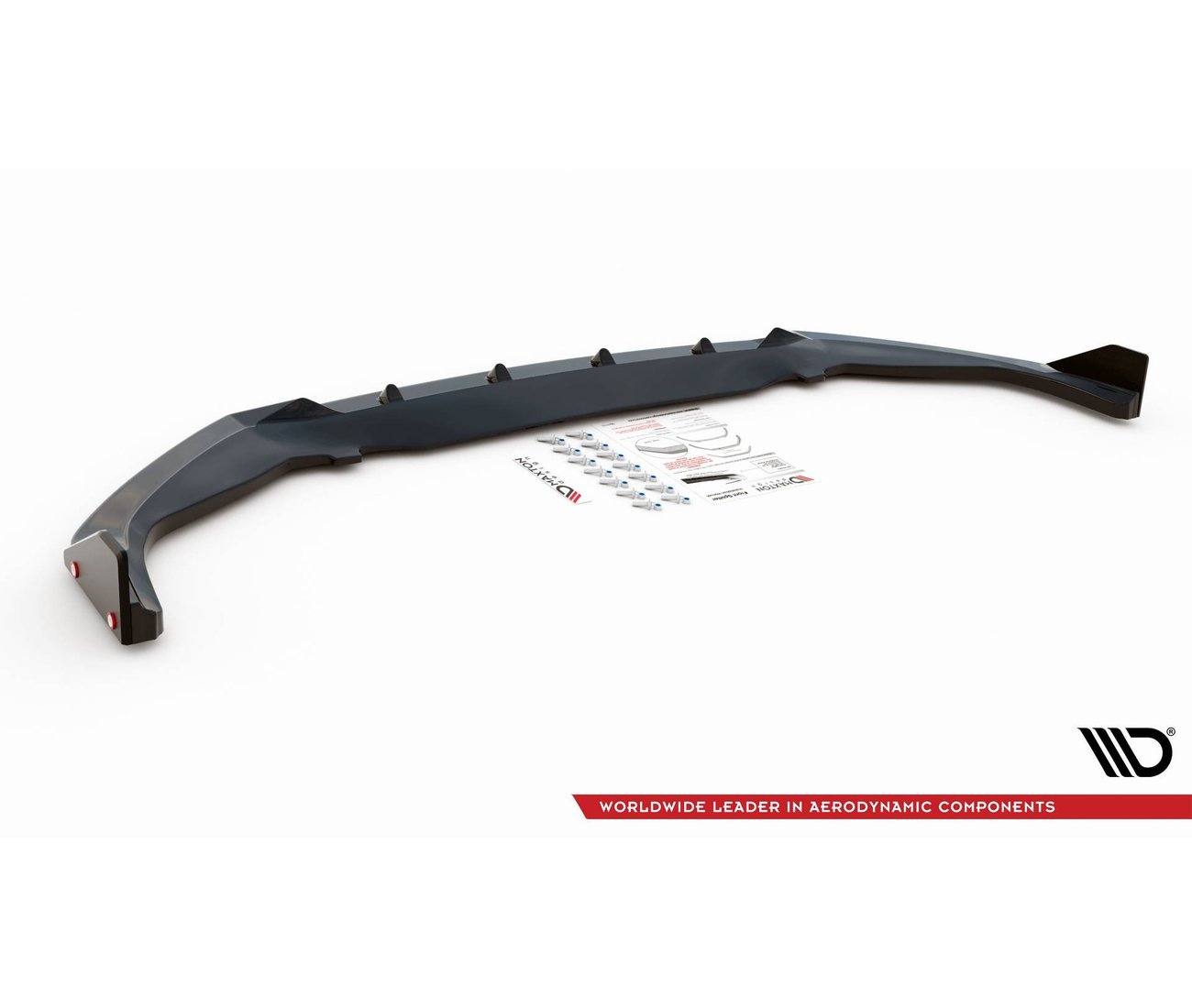 Cup spoiler lip V.3 + flaps for Toyota GR Yaris 