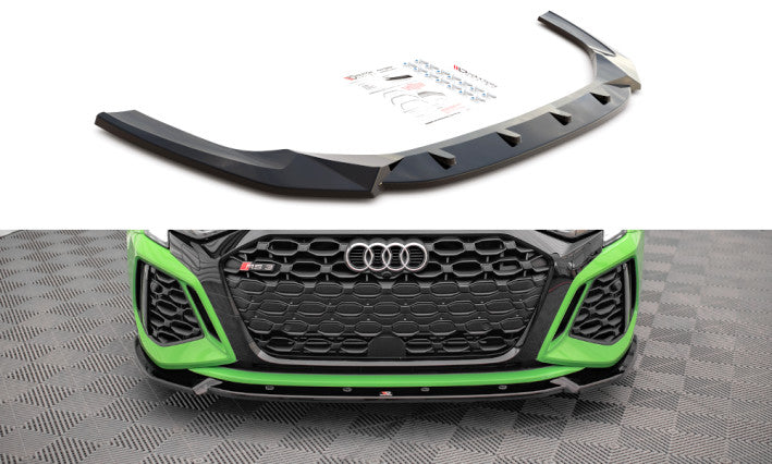 Cup spoiler lip front approach V.1 for Audi RS3 8Y 