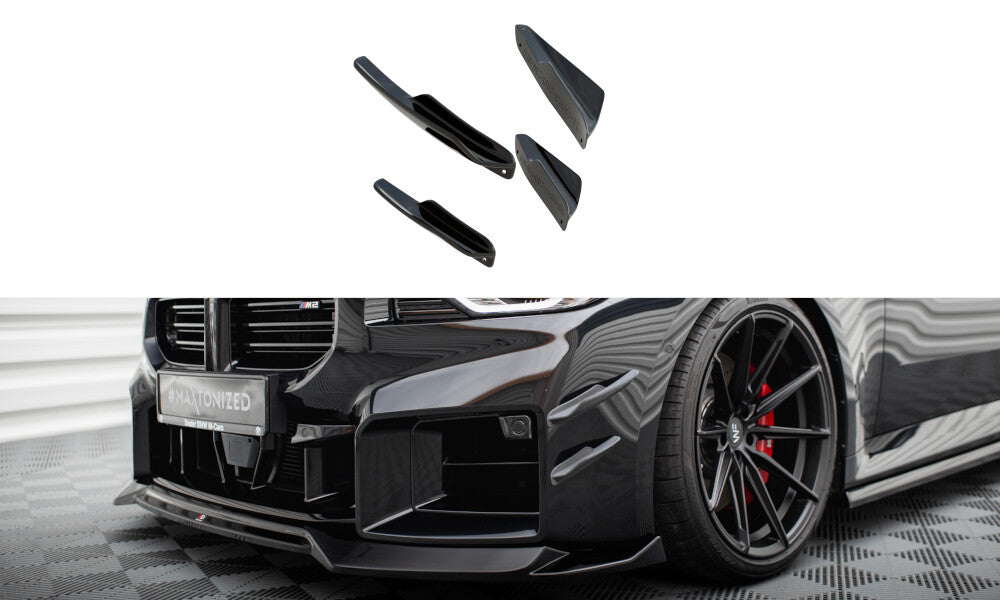 Canards front bumper wing for BMW M2 G87 
